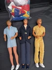 Vintage Mattel Barbie Ken Dolls w/Clothes