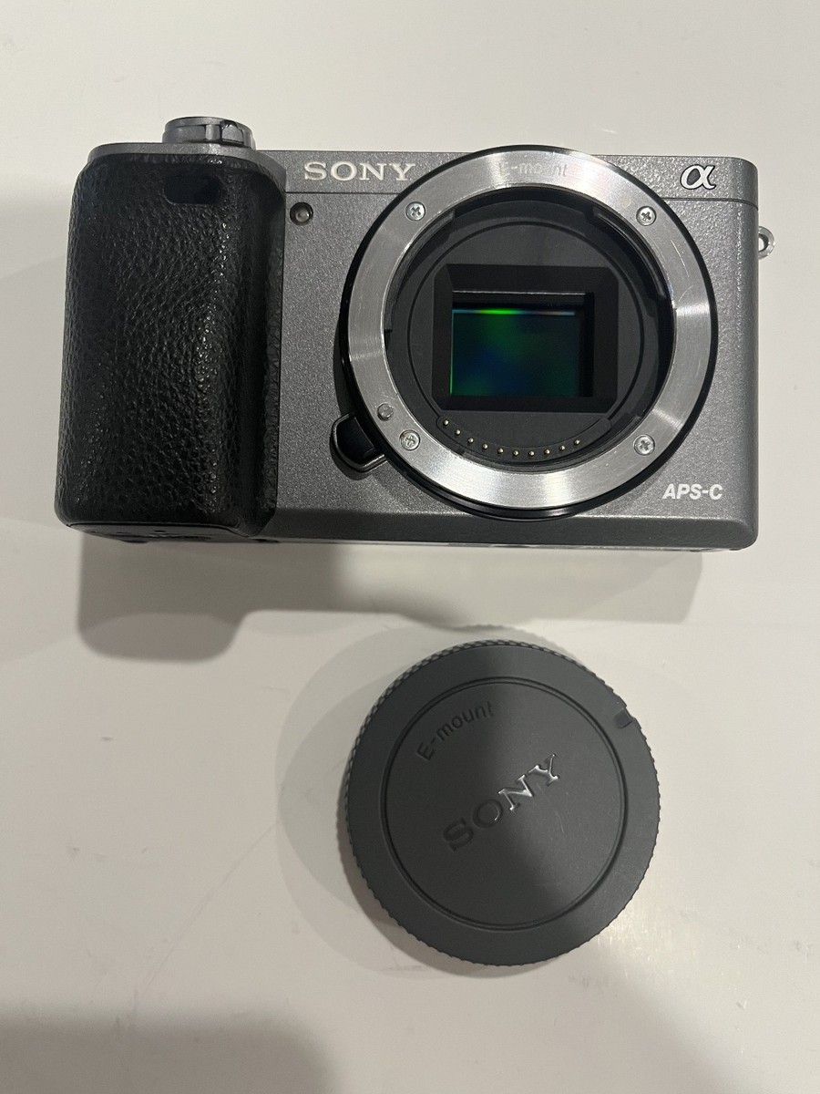 Sony A6000 24.3MP Mirrorless Digital Camera - Grey (ILCE-6000
