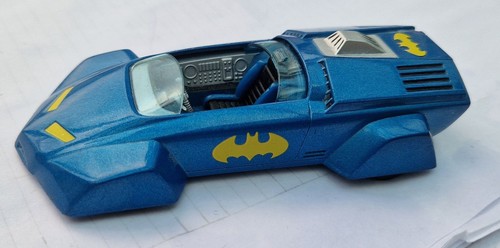 Corgi 2000 Batman 1990, Blue Batmobile, No Box, Intact See Pics - Picture 3 of 8