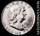 1963 Franklin Half Dollar- Choice Gem Brilliant Uncirculated Luster #K570