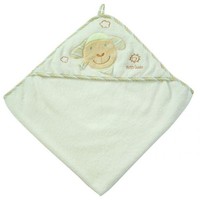 Fehn Babylove Kapuzenbadetuch Schaf