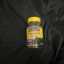 Nature Made Elderberry w/ Vitamin C  Zinc - 60 Gummies - Ex: 8/26