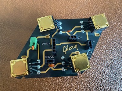 Gibson Les Paul Quick Connect  Pot Control Board (PCB)    USA 2010 Standard  