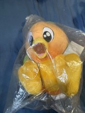 Disney Parks Orange Bird Big Feet 11" Plush Medium Doll Soft Scented - NEW