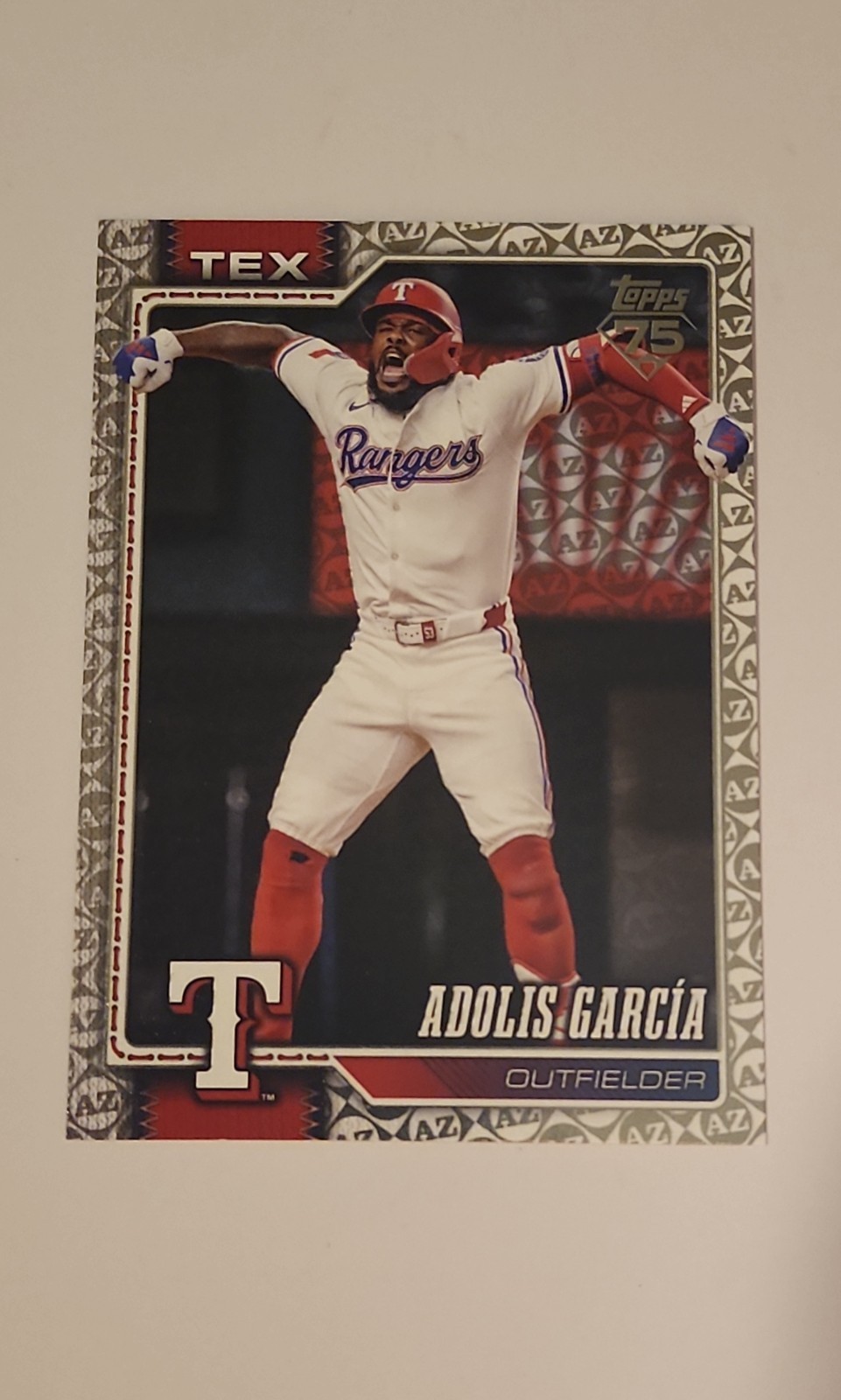 2026 Topps Series 1 - Adolis Garcia #318 Spring Training Near Mint 