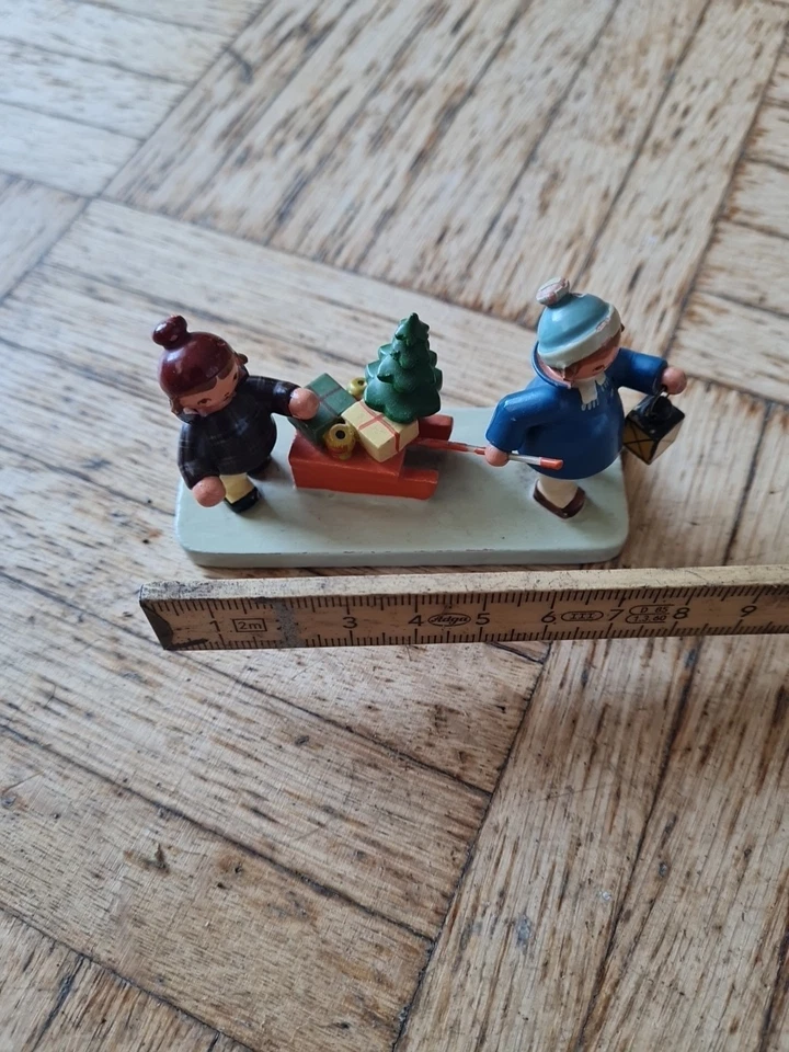 Holz Demo Weihnachten Kinder Schlitten