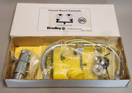 BRADLEY S19-200B Eyewash Faucet Mount - Brand New, open box - Afbeelding 1 van 4