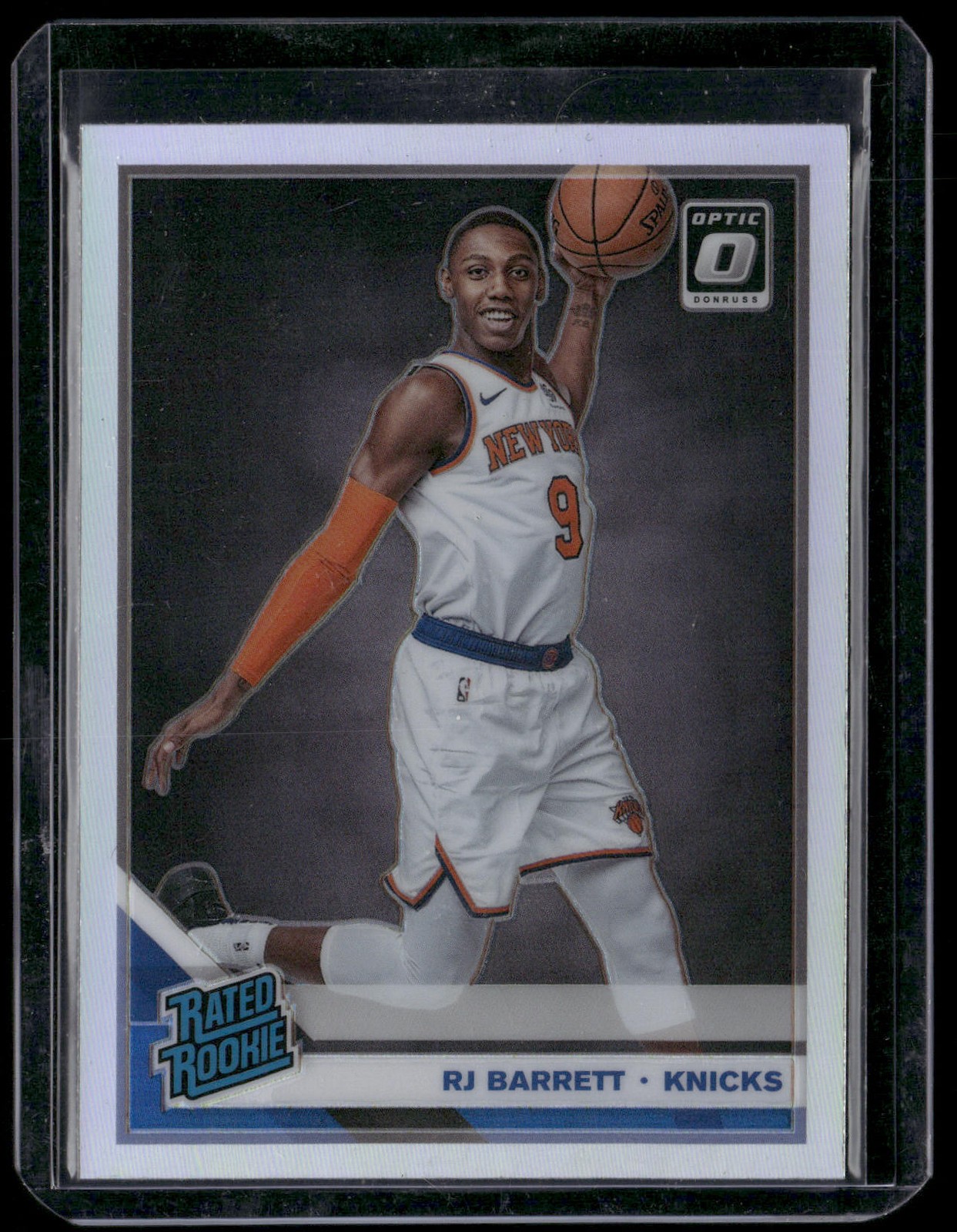 2019-20 Donruss Optic #178 RJ Barrett Holo