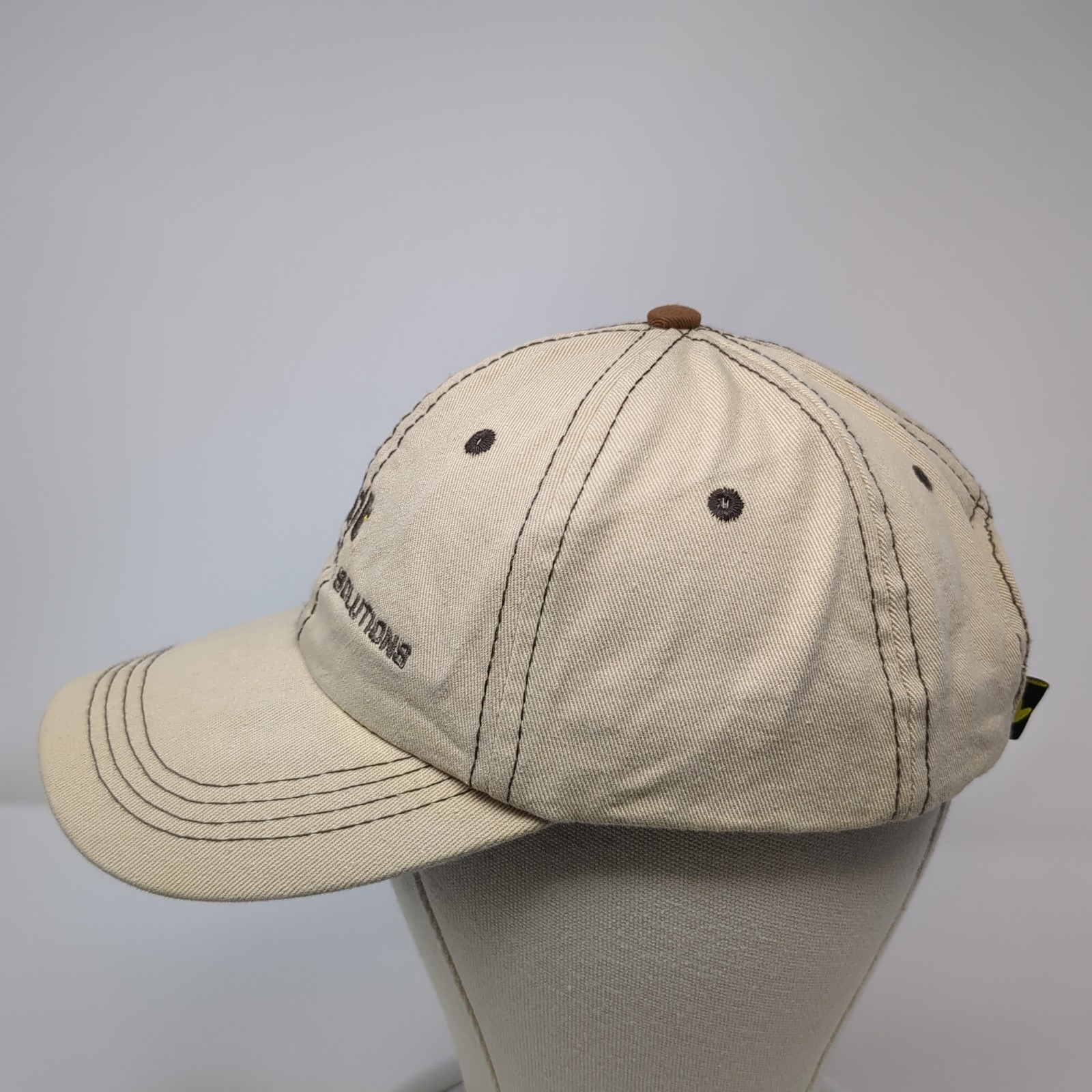 Simplot Grower Solutions Baseball Cap Beige One S… - image 3