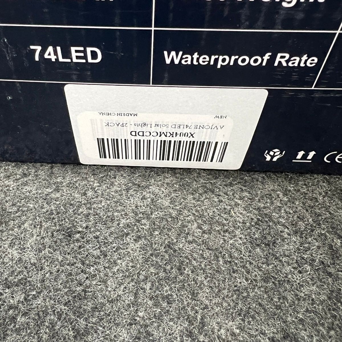 AVJONE 74 LED Solar Motion Sensor Flood Lights 