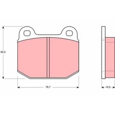 Kits de frein Opel MANTA