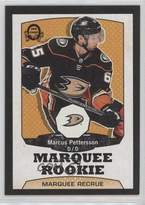 2018-19 O-Pee-Chee Marquee Rookies Retro Black Marcus Pettersson Rookie RC 03uh