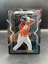 2022 Panini Chronicles #45 Rafael Devers Obsidian