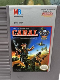 Cabal  (Nintendo Entertainment System) NES CIB COMPLETE WOW *LOOK*