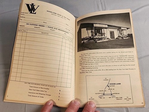 WOOD-LAND 1967-68 Catalog MAYFIELD  NY Sport Outdoor Gift Orvis Gerber Fishing - Picture 9 of 12