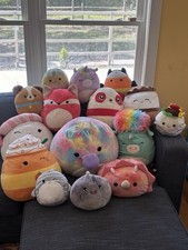 Lot of Squishmallows All Sizes 13 Total