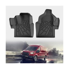 KARPAL Floor Mats Front Liner Fit for 2020-2025 2026 Ford Transit with Vinyl ...