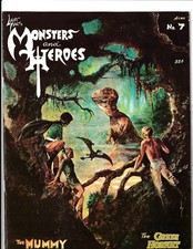 Larry Ivie's  Monsters and Heroes # 7  Mummy, Green Hornet, DON GLUT FINAL ISSUE