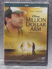 Million Dollar Arm Disney Jon Hamm Baseball Drama PG WS DVD New Factory Sealed