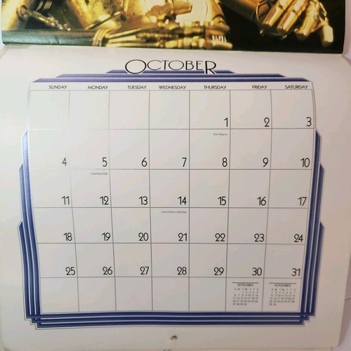 Calendario Vintage 1981 Star Wars L'impero colpisce ancora *così com'è** - Foto 4 di 12