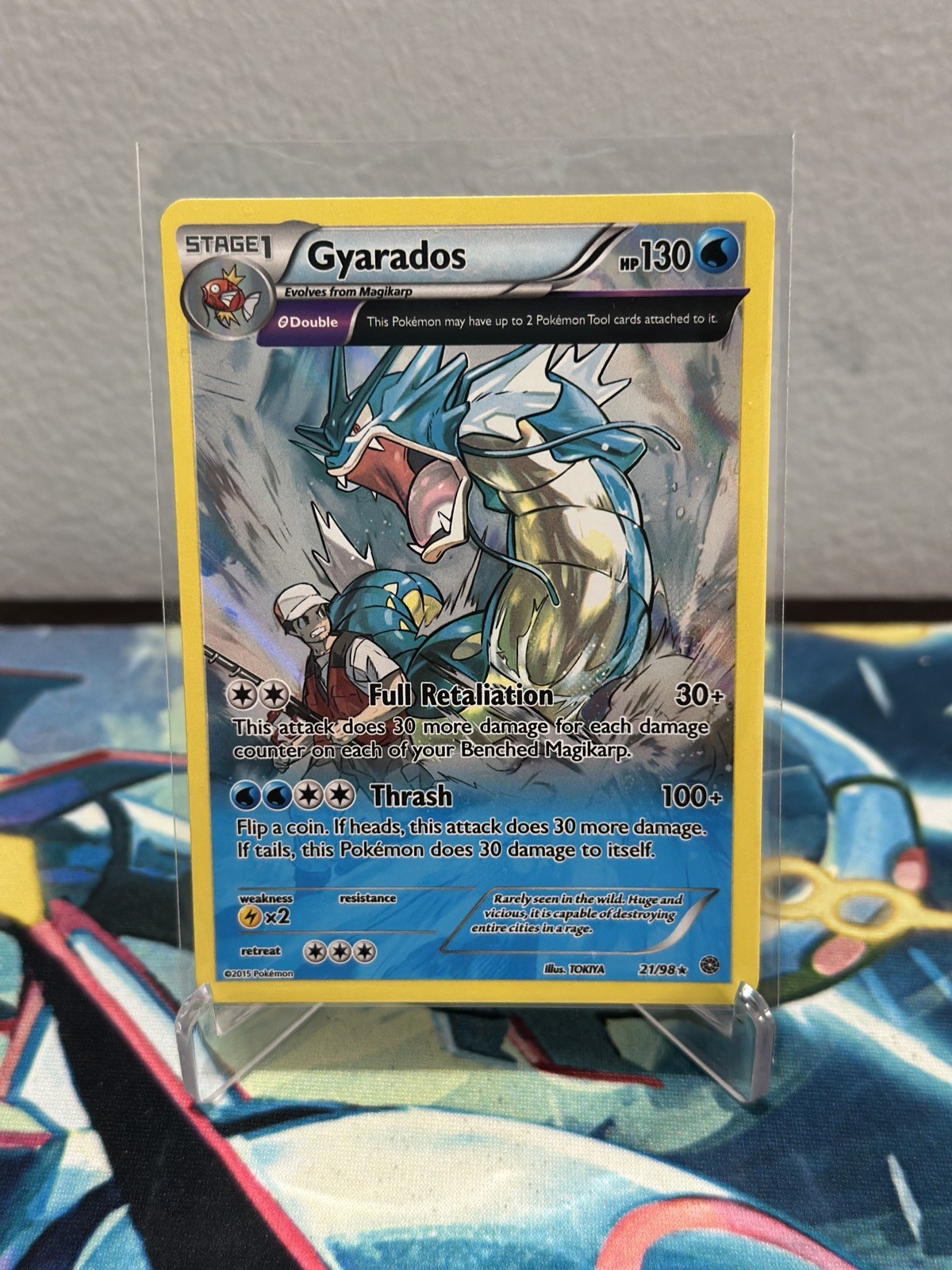 Gyarados 2015 XY: Ancient Origins #21/98 Holo Price Guide