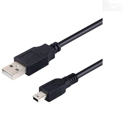Tangle-Free Mini USB Data Cable, 5 ft   Sync & Charge Your Uniden Scanner