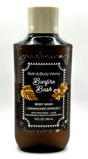 NEW 1 BATH  BODY WORKS BONFIRE BASH SHOWER BODY WASH 10 FL OZ PANTHENOL  ALOE