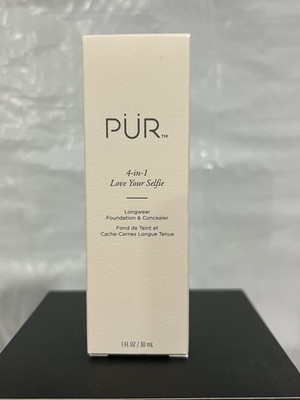 PÜR 4-in-1 Love Your Selfie Foundation Liquid Full Matte Longwear MN1 1 oz