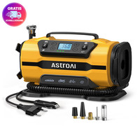 Astroai Kompressor 12V 230V Luftkompressor 103Bar Reifenpumpe Luftmatratze Auto