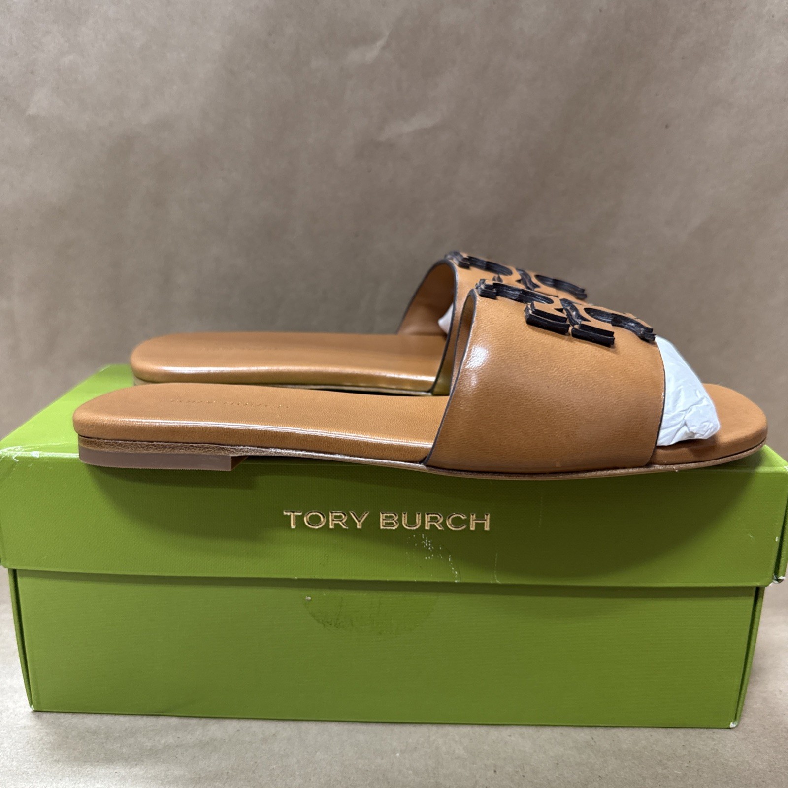 Tory Burch - Women's Goat Leather 5 Ines Flat Slide SEE DESCRIPTION thumbnail 4