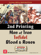 GMT Games Men of Iron-Infidel-Blood and Roses Tri-Pack, 2nd Printing