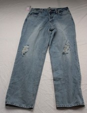 Wild Fable Women's High Rise Curvy Straight Jeans JK5 Medium Wash Size 12 NWT