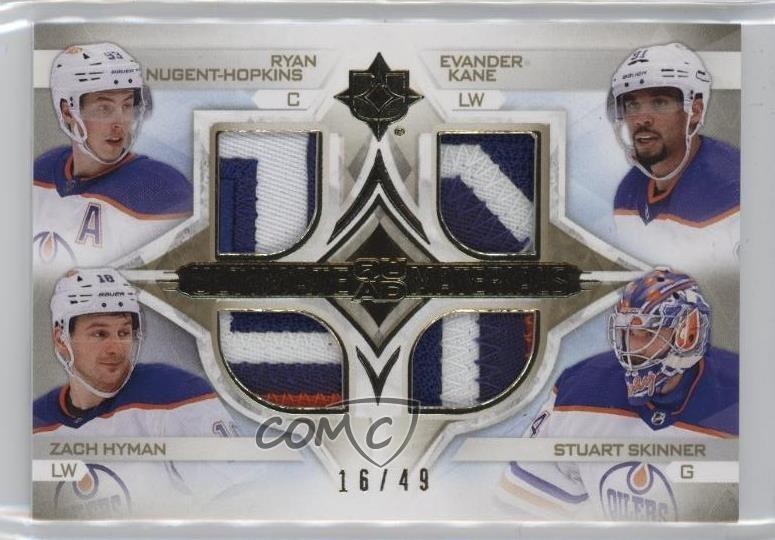 2023 Ultimate Collection Gold 16/49 Ryan Nugent-Hopkins #QM-OILR Quad Patch 1m2e