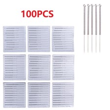 100PCS Metal Plasma Pen Needles For Spot Mole Freckle Tattoo Removal Pen Machine