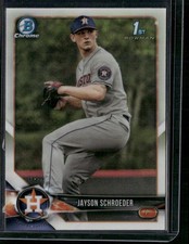2018 Bowman Draft #BDC-23 Jayson Schroeder Chrome Refractors