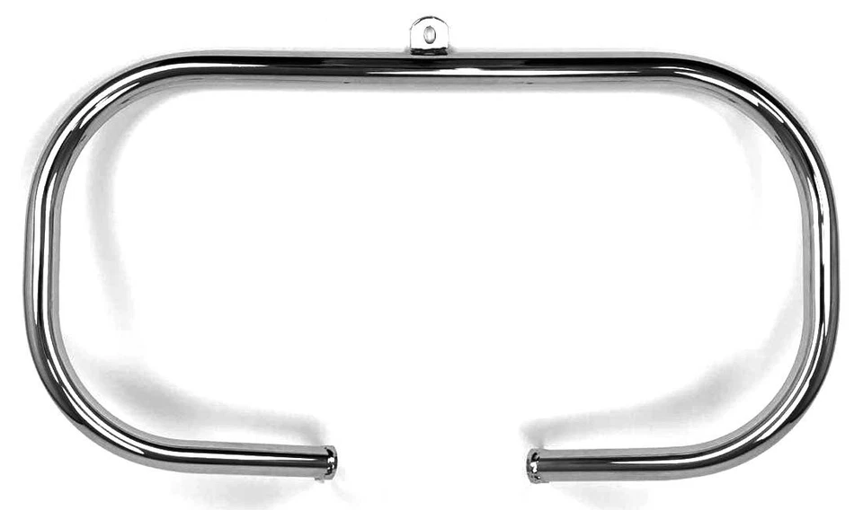 Barre de protection chromée pour Harley-Davidson FLST/FXST Softail 2000-2017 - Photo 1/1