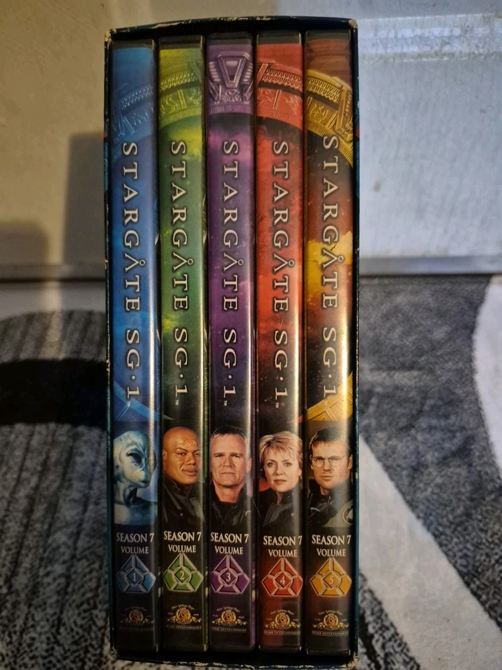 Stargate SG1 Complete Season 7 DVD Box Set 2004 5 Disc DVDs Vintage - Image 3 of 4