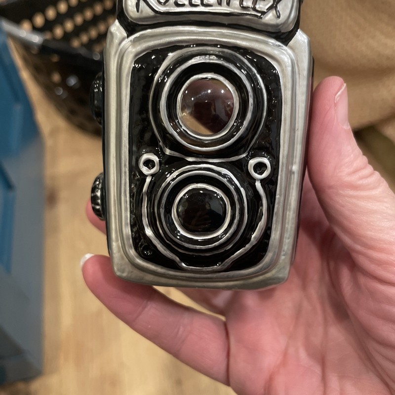 Vintage Sundance Rolleiflex Rollie Camera Glass Christmas Ornament Germany