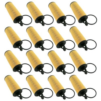 16x Engine Oil Filter fit Chrysler Town & Country Dodge Journey Ram Jeep VW 10K
