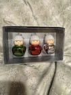 New Department 56 Enesco Christmas Babies Jingle Ornaments Pack of 3 Circa 2010 — photo 1