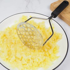 Potato Masher Ricer Manual PotatoPress Fruit Vegetable Mud Crusher KitchenGadget