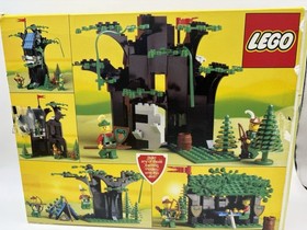 LEGO 6054 LegoLand Castle Forestmen's Hideout 99.9% Complete, Box & Instructions