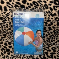 Bluescape Inflatable Jumbo Beach Ball 2Ft wide size 25in New 1 Ball