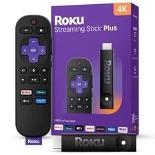 Roku Streaming Stick Plus 2025 4K and HDR Streaming Device with Voice