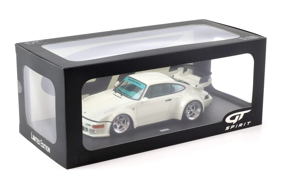GT Spirit 2023 Porsche 911 964 nariz inclinada RWB RWBA Grand Prix blanco 1:18 GT506 Foto 4 de 4