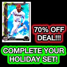 2025 Topps HOLIDAY Base Singles! 🔥 U-PICK! YOU COMPLETE YOUR SET! #H1-H200 ⚾️