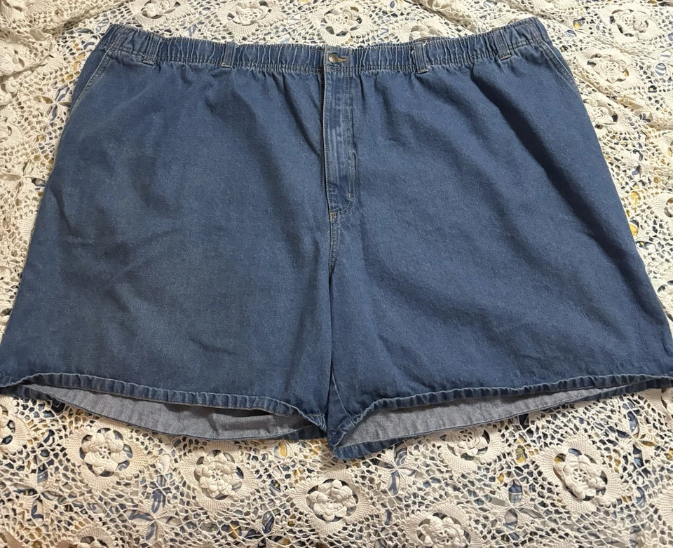 Set of 2 Harbor Bay Denim 6XL Shorts - Image 2 of 4