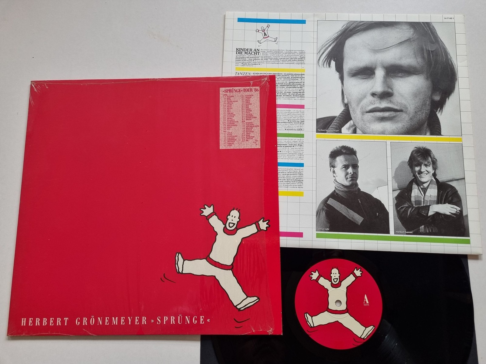 Herbert Grönemeyer - Sprünge Vinyl LP Germany