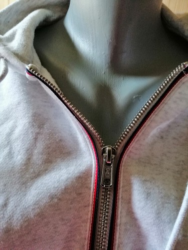 Tommy Hilfiger Hoodies & Sweater unisex Gr. EU 38 (S/P) Baumwolle hell grau - Picture 2 of 7