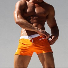 Men's Swimming Swimsuit Briefs Nylon Boxers Trunks Fashion Quick Drying